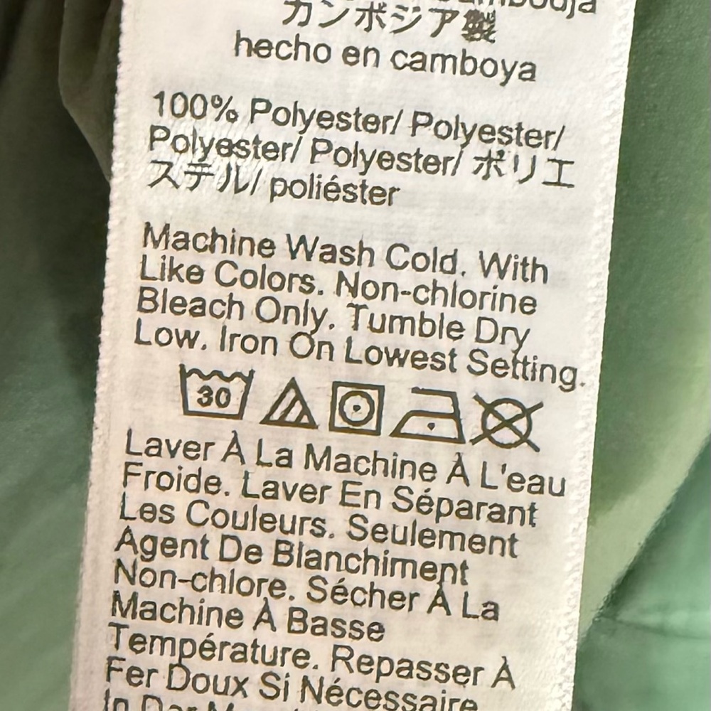 J. CREW Factory Popover Placket Blouse - Picture 6 of 6